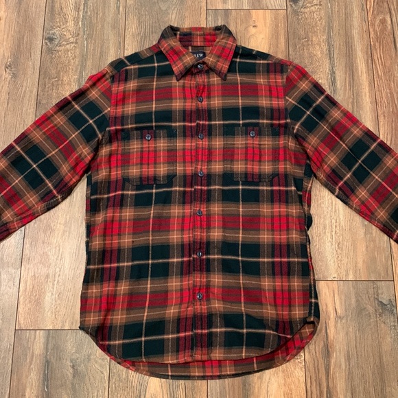 J. Crew Shirts Mens Jcrew Flannel Shirt Poshmark